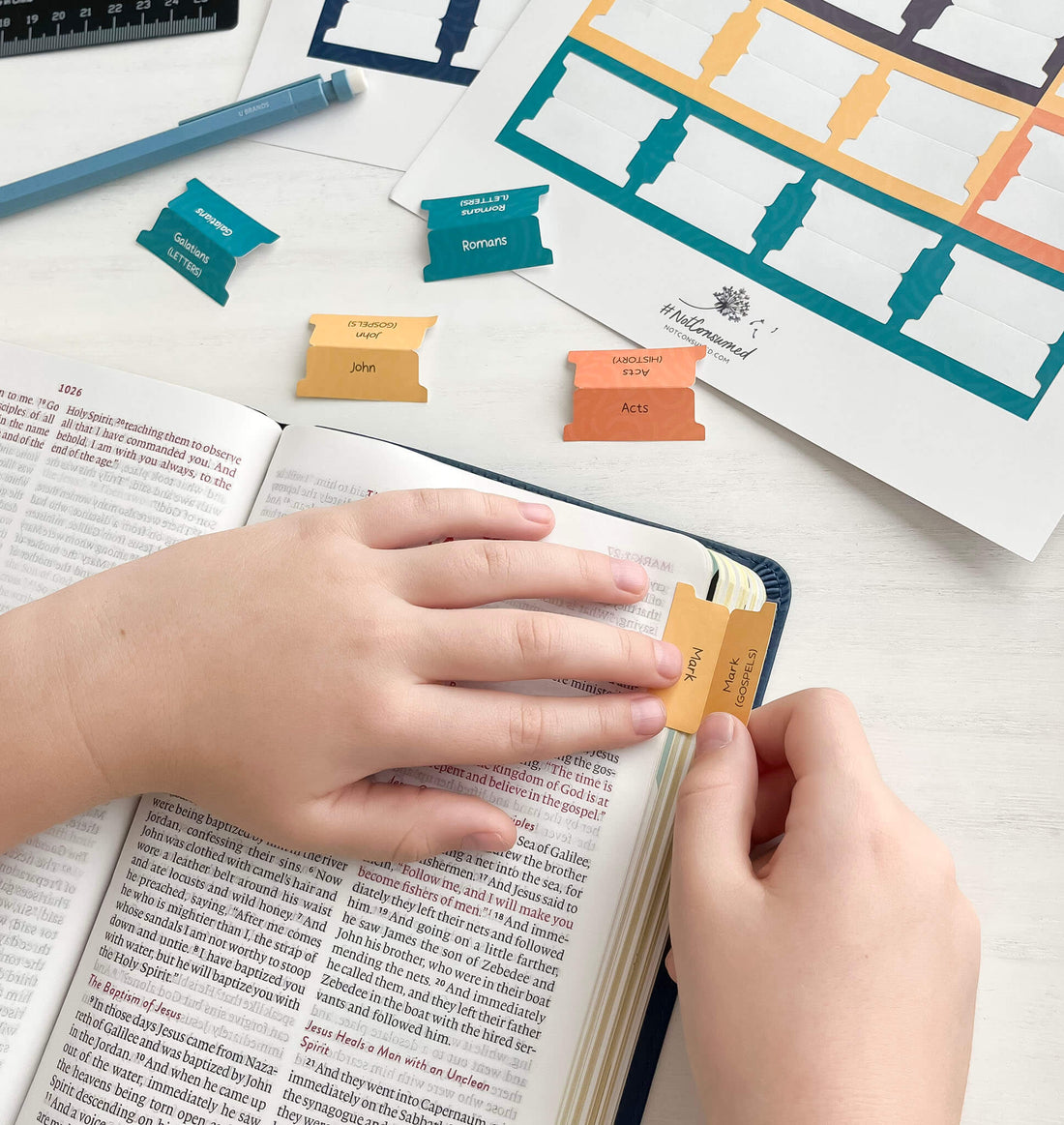 Bible Tabs for Kids