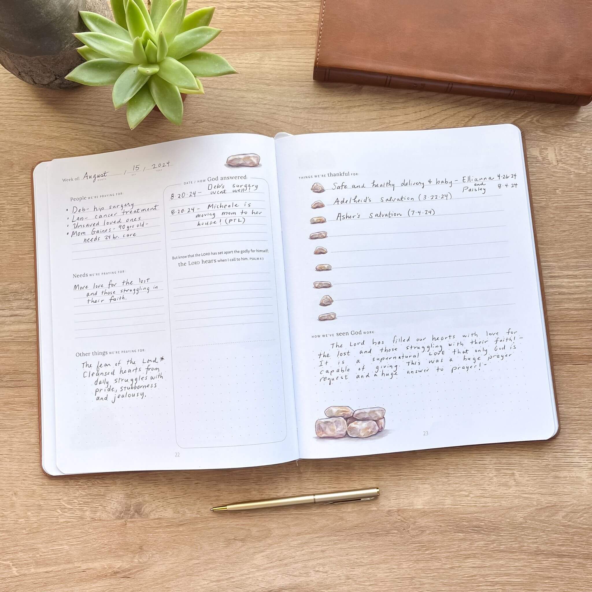 Stones of Remembrance Journal