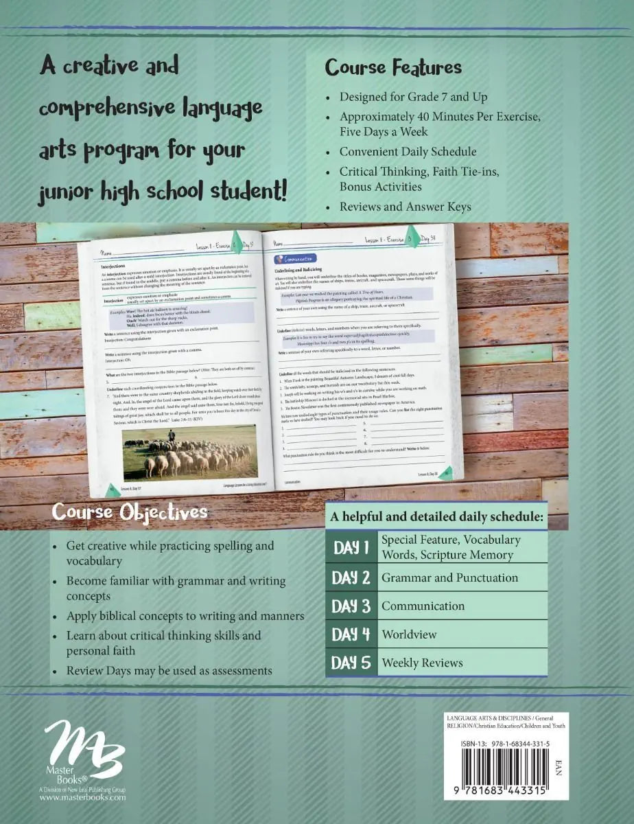 Language Lessons for a Living Education | Level 7 Set