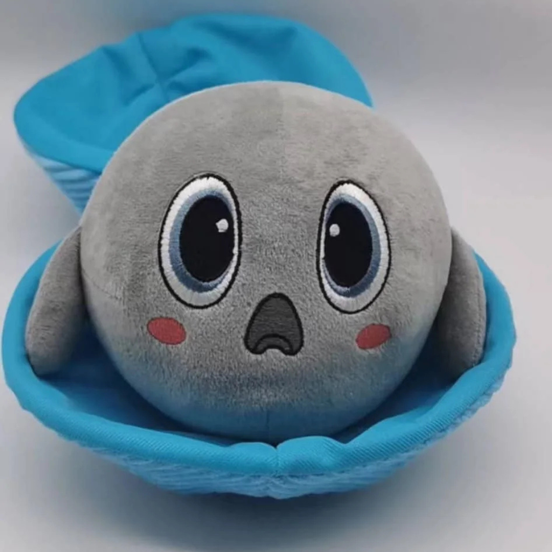 The Clam Before the Storm Set (Book & Plushie)