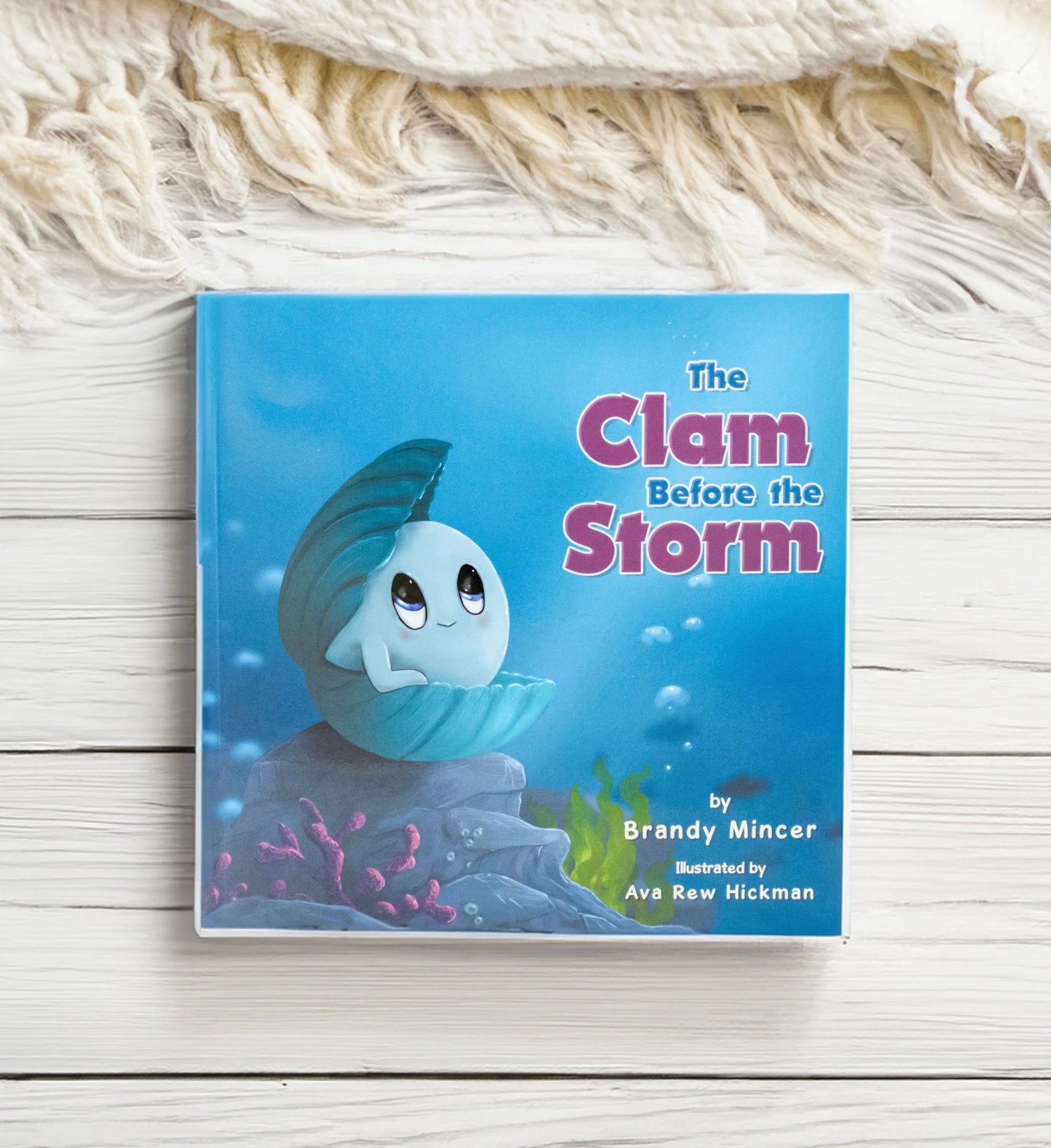 The Clam Before the Storm Set (Book & Plushie)