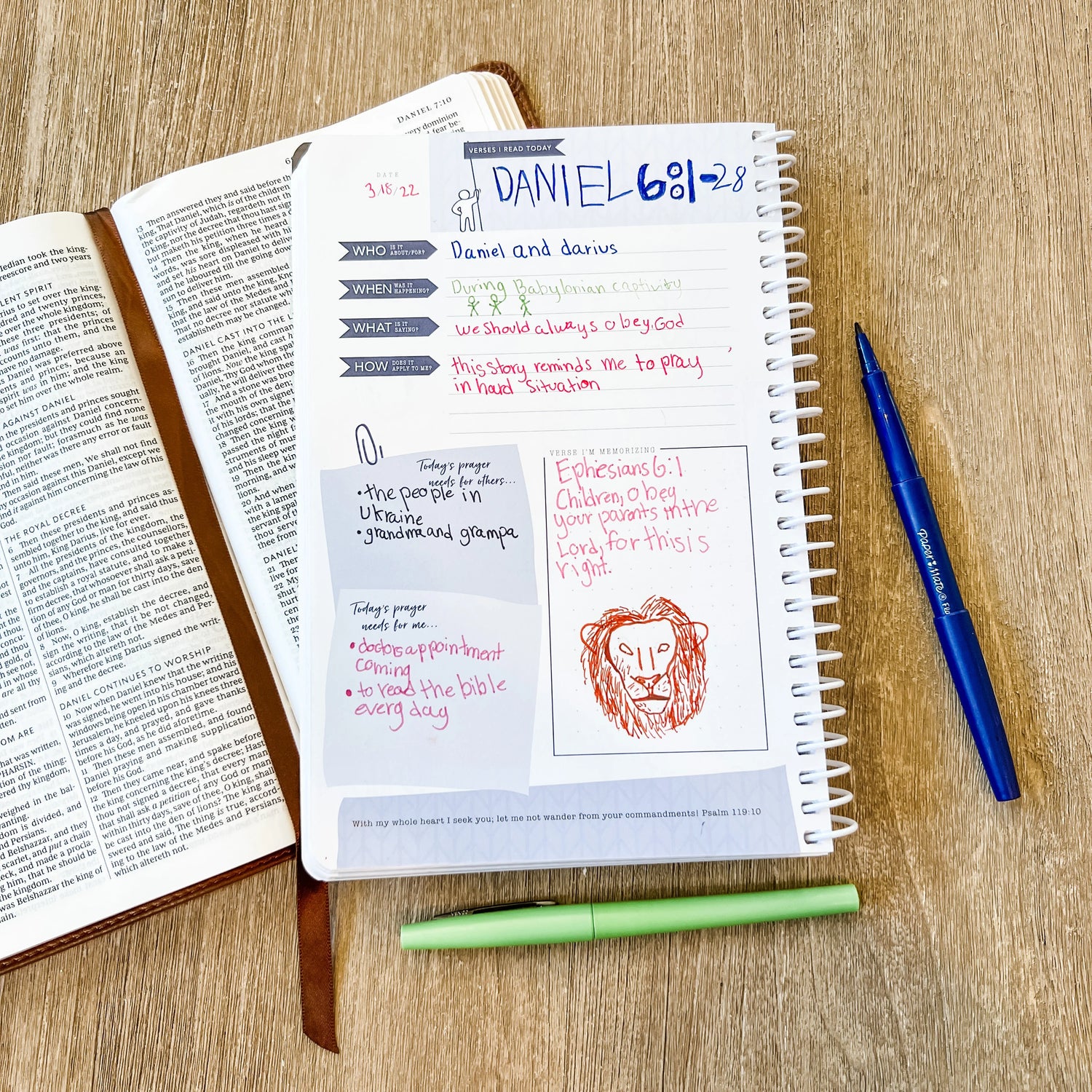 My Time With God Devotional Journal for Kids