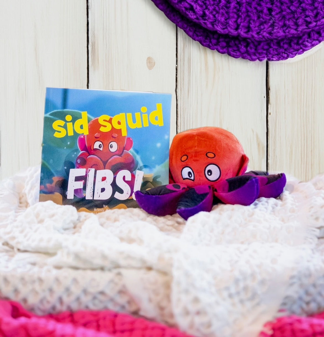 Sid Squid Fibs (Book &amp; Plushie)