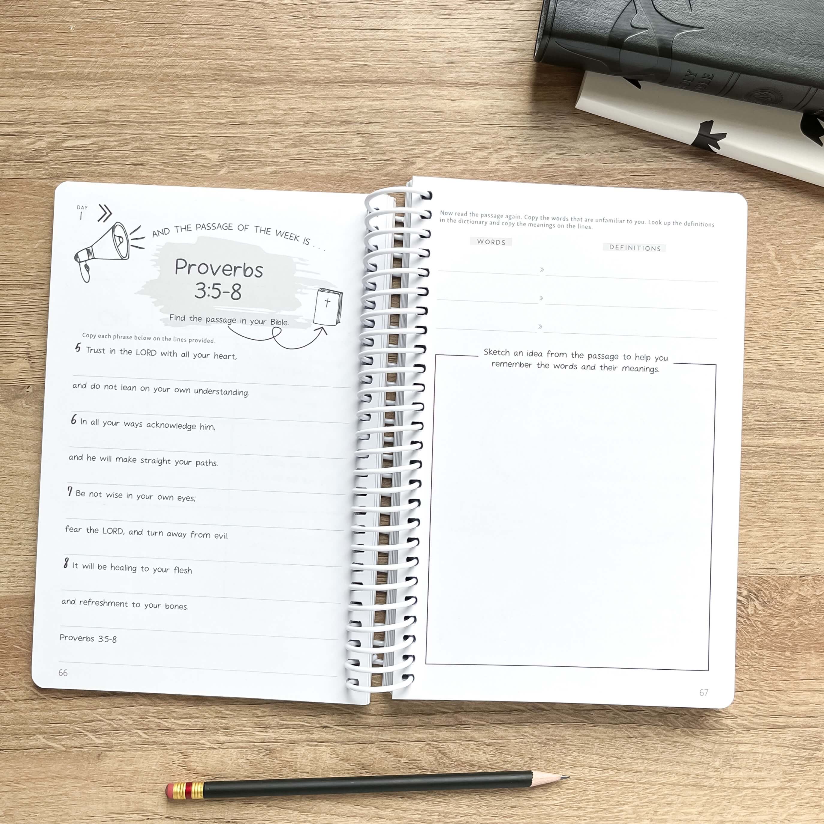 Scripture Memory Journal - Junior (Ages 8-12)