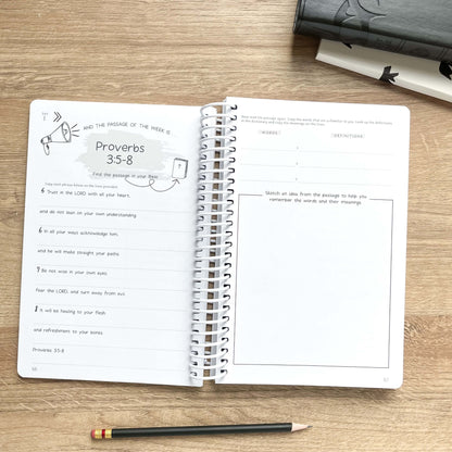 Scripture Memory Journal - Junior (Ages 8-12)