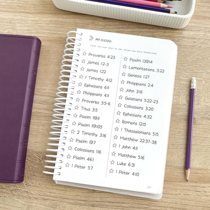 Scripture Memory Journal - Primary (Ages 5-7)