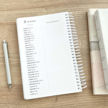 Scripture Memory Journal - Youth (Ages 13+)