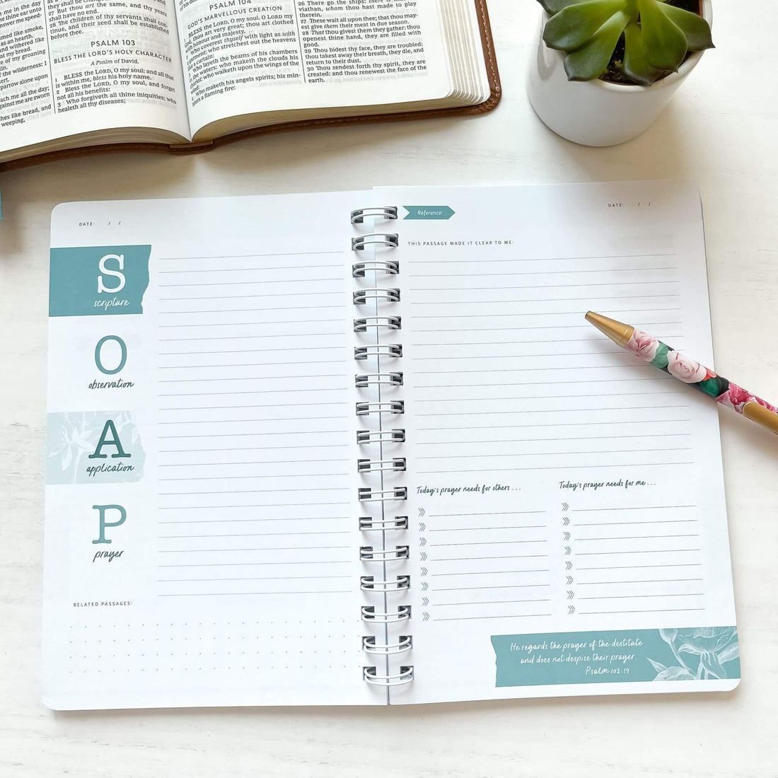 Devotional Journal - Teal