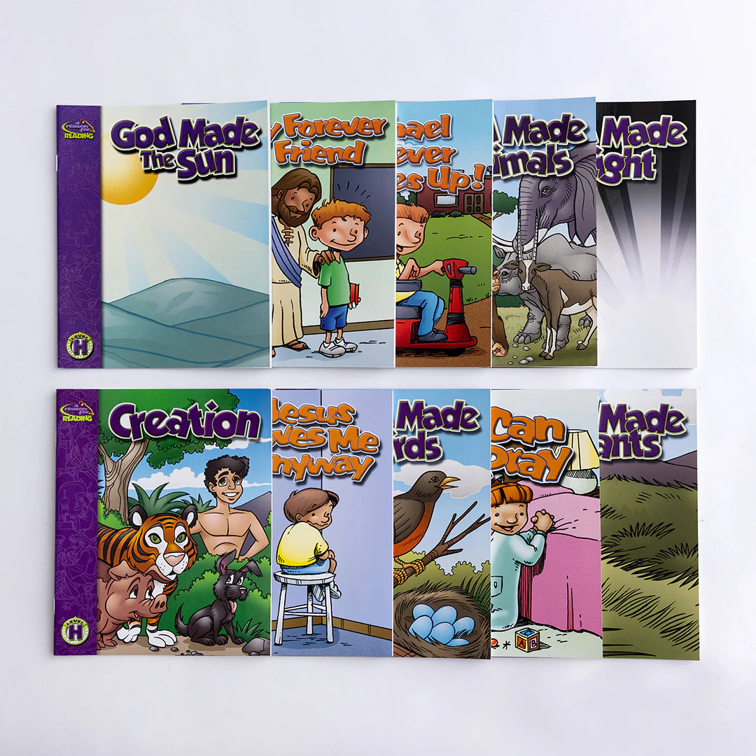 Beginning Readers Set - Creation &amp; Scripture Values (10 Books)