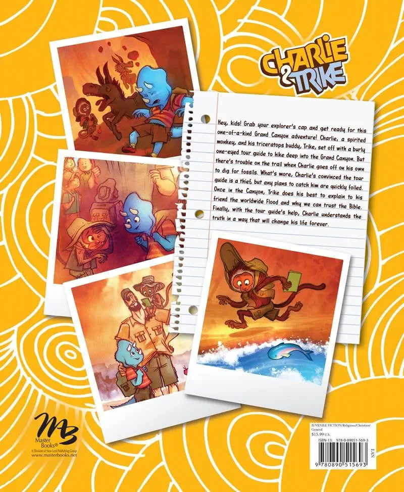 Charlie and Trike in the Grand Canyon Adventure