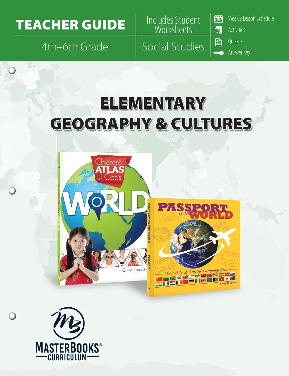 Elementary Geography &amp; Cultures (Teacher Guide)