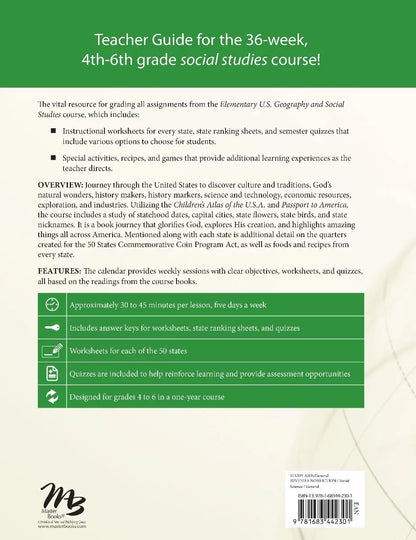 Elementary U.S. Geography &amp; Social Studies (Curriculum Pack)