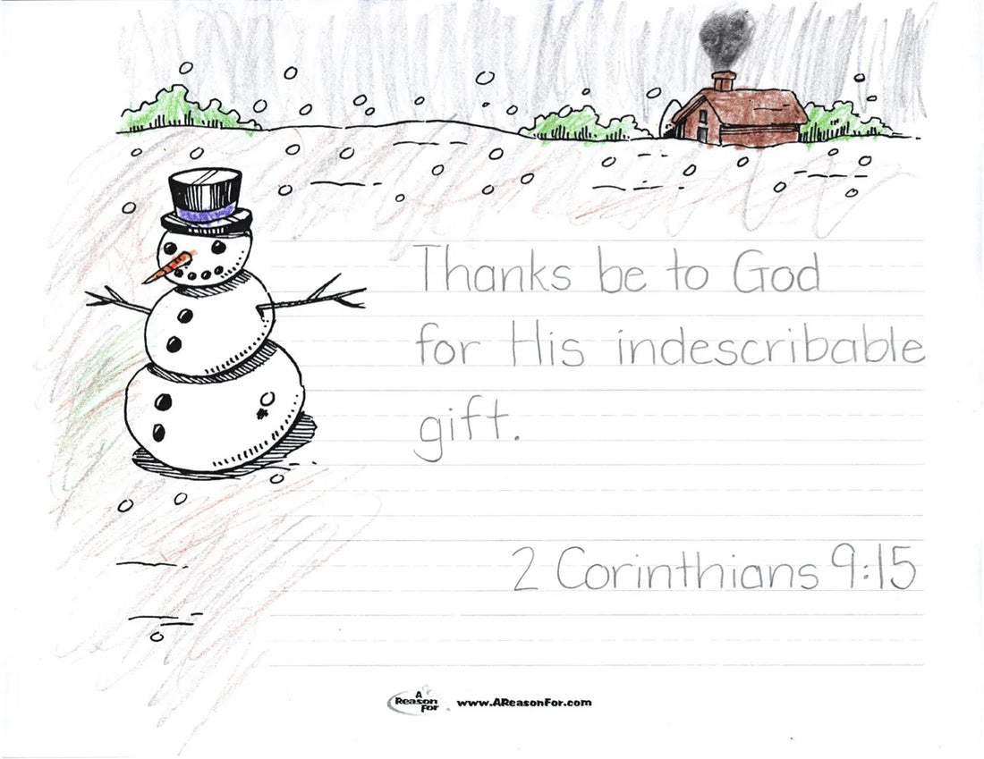 Handwriting Manuscript Border Sheets