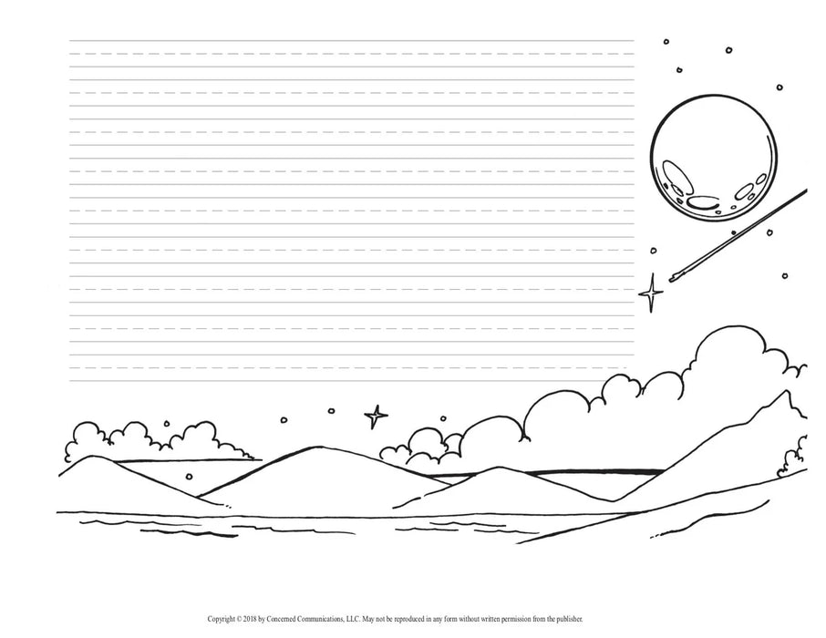 Handwriting Cursive Border Sheet Pack