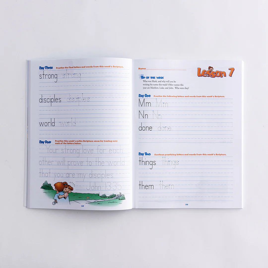 Handwriting Level B Manuscript