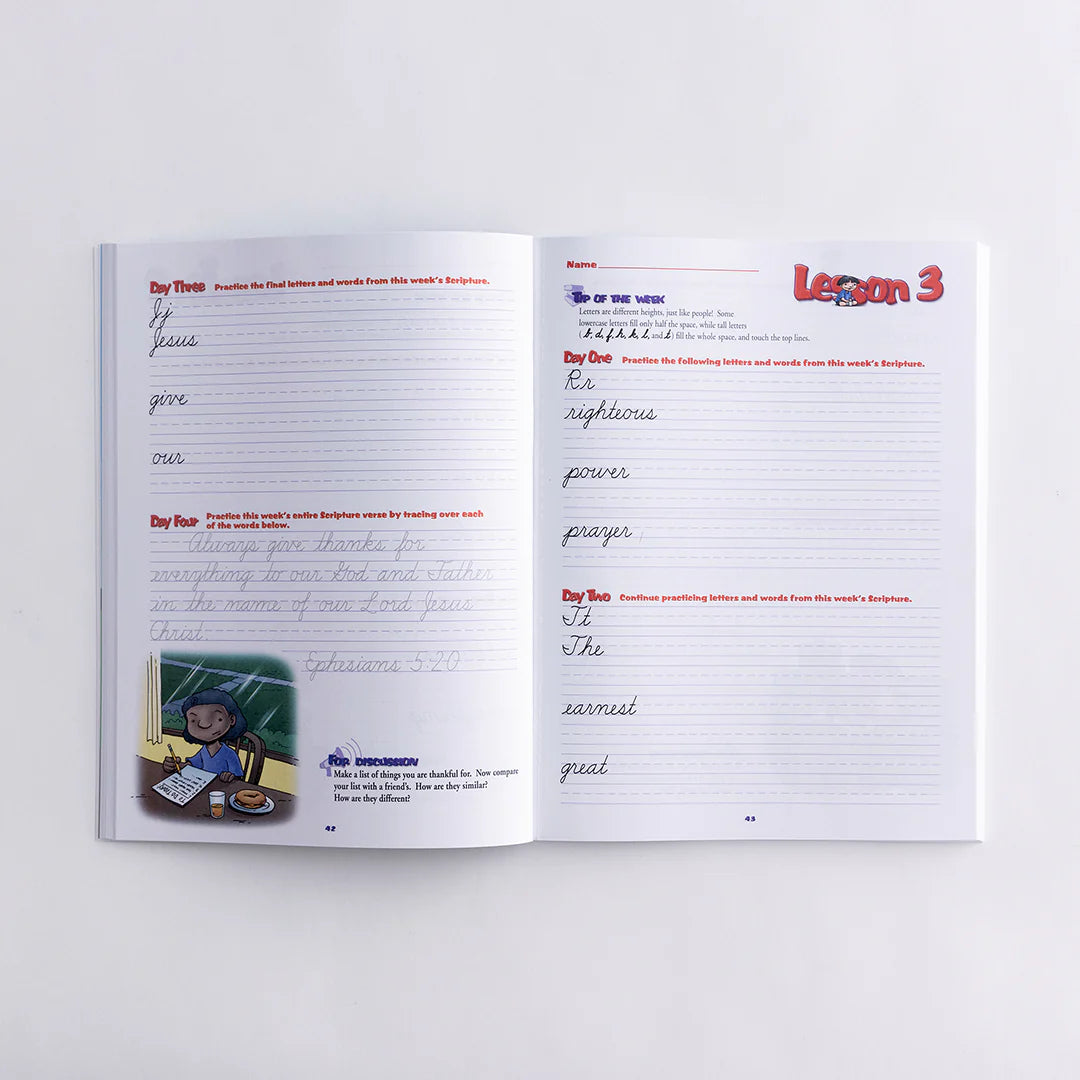 Handwriting Level C - Cursive