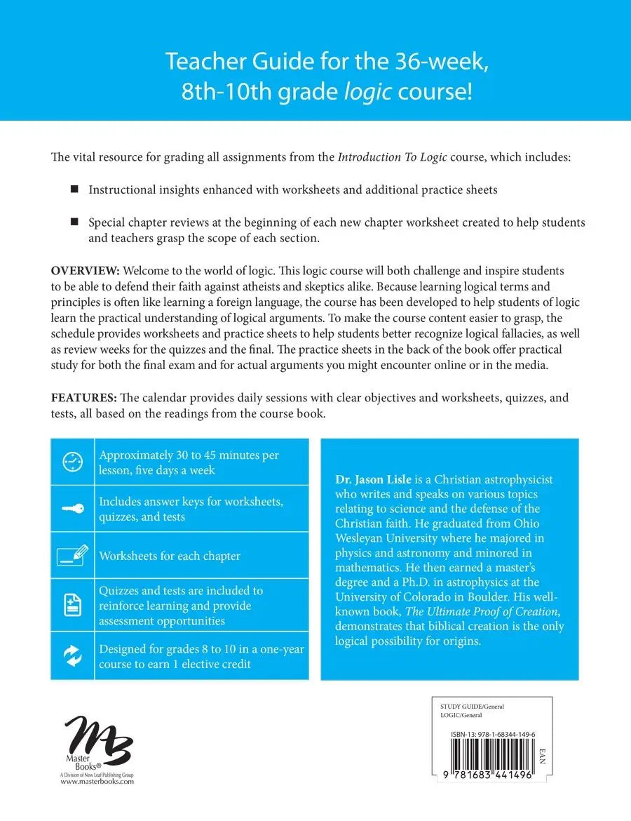 Introduction to Logic (Teacher Guide)
