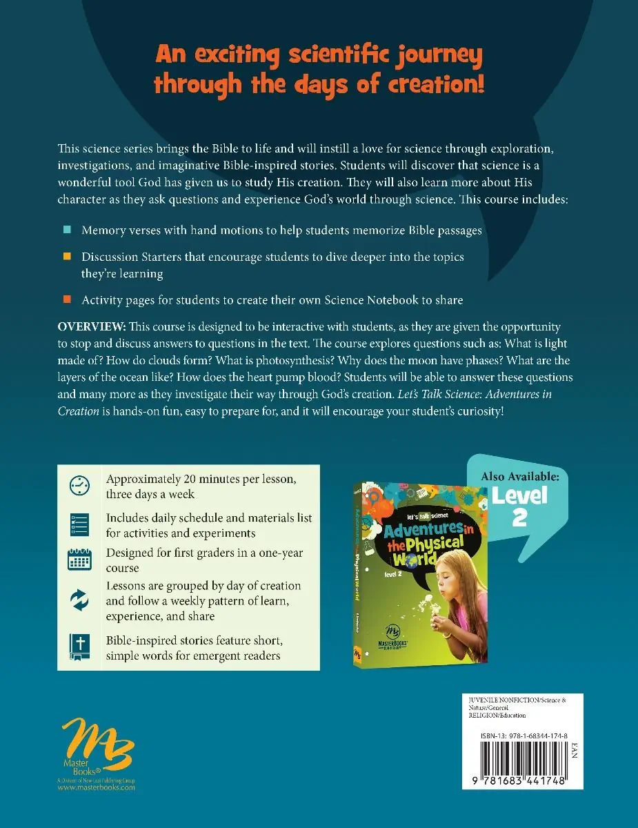 Adventures in Creation: Level 1