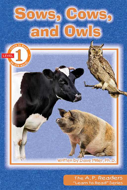 Learn to Read: Sows, Cows, and Owls